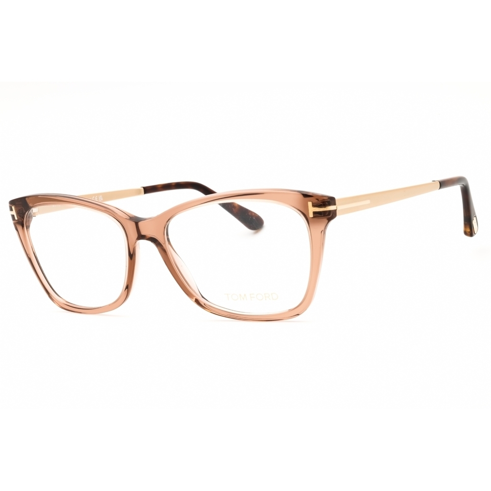 NWT Tom Ford FT5353 Light Brown Cat Eye 54mm Eyeglasses